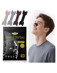 Tiras Nasales Nepia 100 Pcs Sin Láttex para Respiración