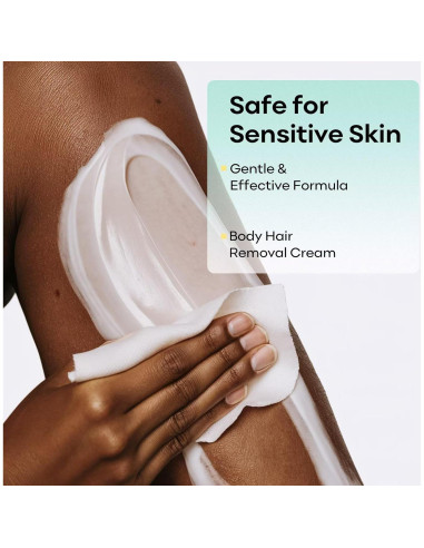 Crema Depilatoria para Piel Sensible SYABO 148 ml - Indolora
