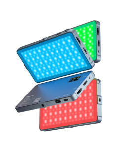 Luz de Video RGB PHOTOOLEX 4000mAh 10W 21 Efectos