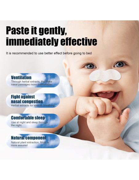 Tiras Nasales Ventiladoras de Gel Polimérico SANFE 8PCS