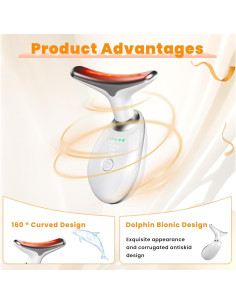 Masajeador Portátil para Cuello y Cara Ayattecy LCMRY-01 2