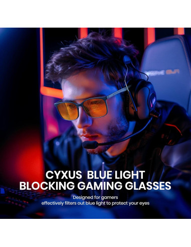 Gafas de Luz Azul TR90 Cyxus para Hombres y Mujeres