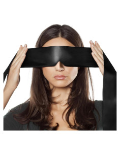 Máscara de Sueño de Satén FRESHME Ajustable para Bloquear Luz