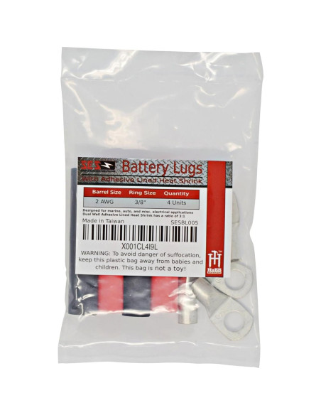 Conectores de Terminal de Batería Marina Simple Electric 2 AWG