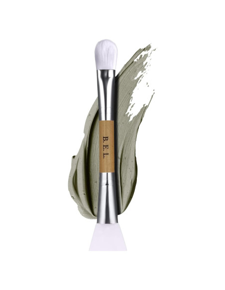 Brocha Facial de Silicona Doble - Esenciales Básicos 1 Paquete