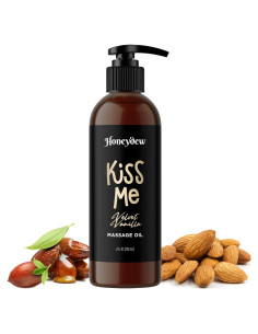 Aceite de Masaje Vainilla Honeydew 236.6 ml Hidratante Vegano