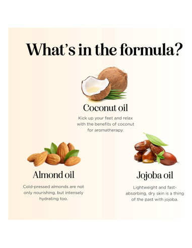 Aceite de Masaje Vainilla Honeydew 236.6 ml Hidratante Vegano