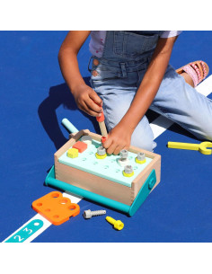 Kit de Arreglar y Jugar B. toys - Caja de Herramientas 25 Piezas 2