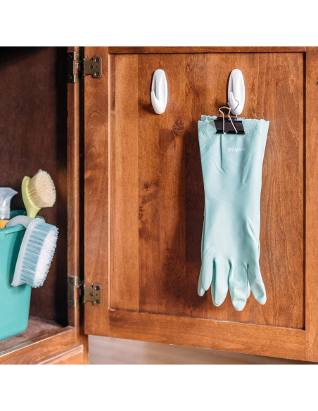 130 Clips de Carpeta Pequeños DANRONG 19mm Negros para Oficina