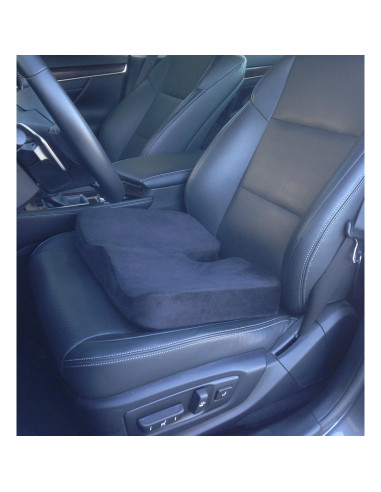 Cojín Ortopédico Kieba Coccyx Espuma de Memoria Gel Frío Negro