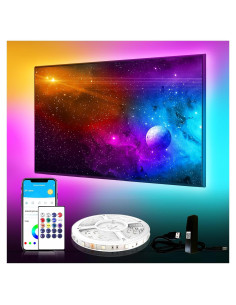 Tira de Luz LED RGB DAYBETTER 2.5m con Control Remoto