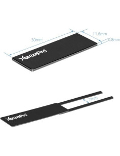 Cubierta de Webcam XtremPro Escudo de Privacidad Negro 2