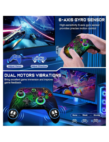 Controlador Pro Inalámbrico SVETAECHO para Nintendo Switch