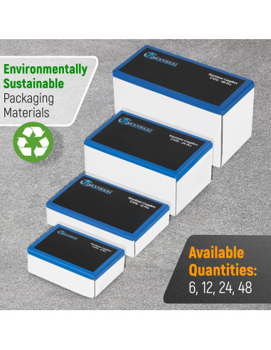 Acoplador Keystone RJ45 Cat6 Everest - Hembra a Hembra, Negro, Paquete de 6