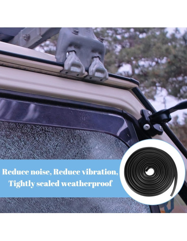 Tira de Sello de Goma Kingdder 5.7 m para Ventanas de RV