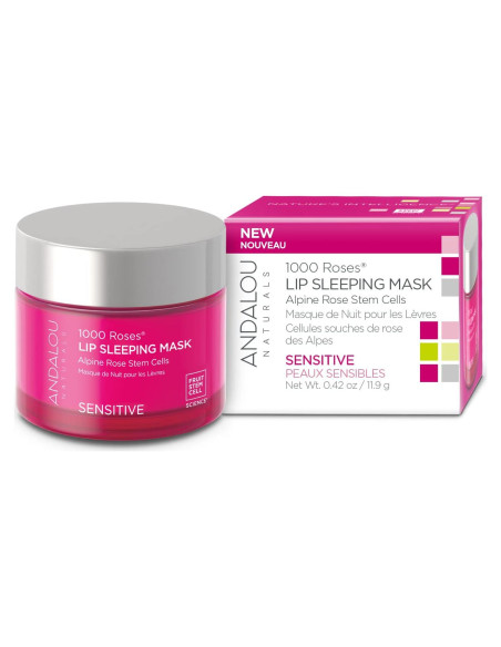 Máscara Labial Nocturna Andalou Naturals 1000 Rosas 11.83g