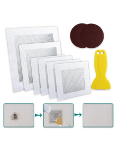 Kit de Reparación de Paneles de Yeso WYIRONG 10 Piezas