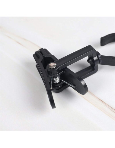 10 Ganchos Colgantes Giratorios Wenplus 10.9 cm Plástico Negro