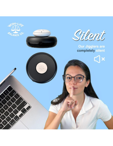 Jiggler de Ratón Mecánico Indetectable - Sin USB - Negro