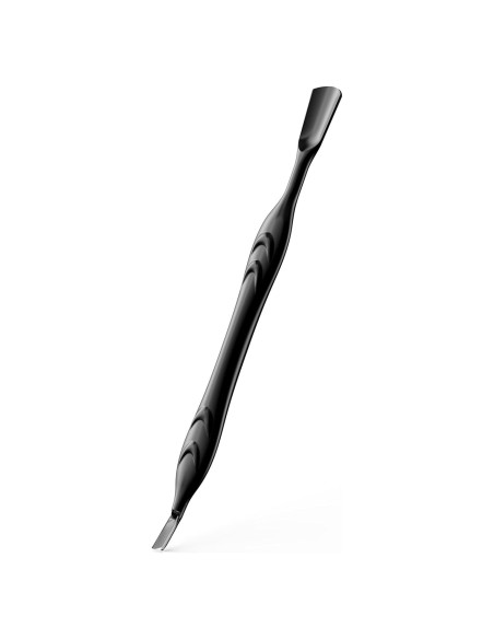 Empujador de Cutículas FERYES 2 en 1 Acero Inoxidable Negro Empujador de Cutículas FERYES 2 en 1 Acero Inoxidable Negro