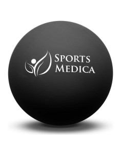 Pelota de Lacrosse Negra Sports Medica - Terapia de Masaje