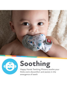 Mitón de Dentición Nuby Mono Rojo con Bolsa de Viaje 2