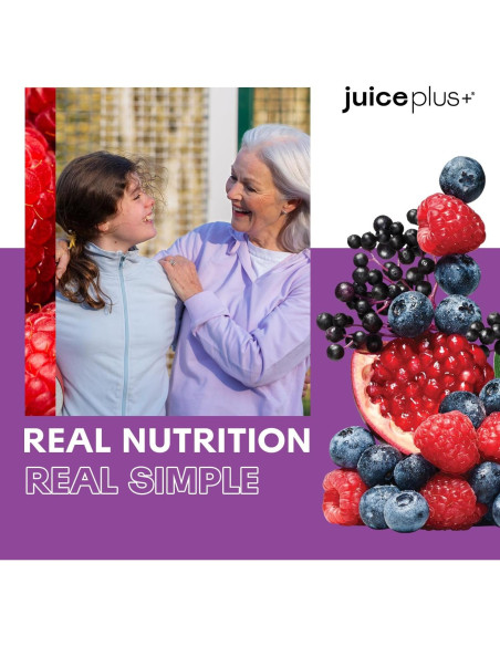 Gomas Blandas Juice Plus+ Mezcla de Bayas 120 Masticables