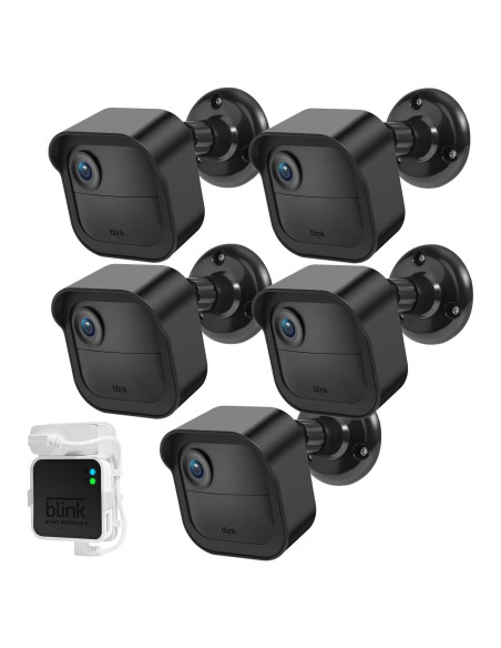 Soporte de Pared para Cámara Exterior Blink - 5 Paquete Negro Soporte de Pared para Cámara Exterior Blink - 5 Paquete Negro
