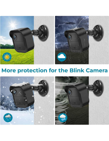 Soporte de Pared para Cámara Exterior Blink - 5 Paquete Negro