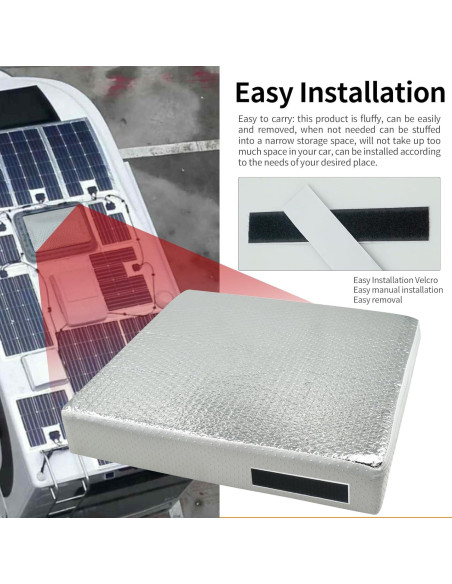 Aislante Universal Runfider 14x14x3 cm para Ventilación RV