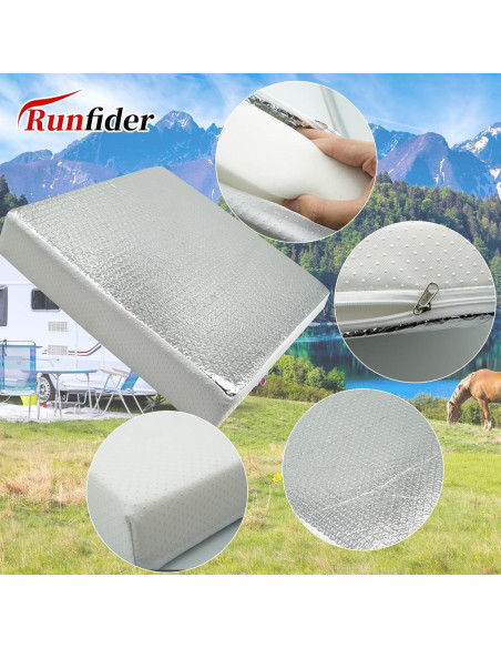 Aislante Universal Runfider 14x14x3 cm para Ventilación RV