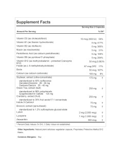 Cápsulas Bienestar Femenino Andrew Lessman 30 Unidades 2