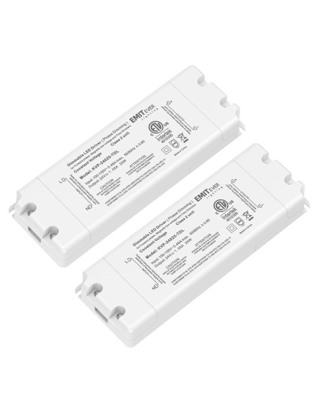 Controlador Regulable Triac EMITEVER 25W 24V 2 Pcs LED