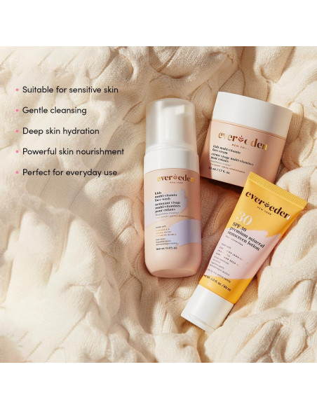 Set de Cuidado Facial para Niños Evereden - Hidratante Melón