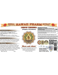 Extracto Líquido de Verbena de Limón HawaiiPharm 60 ml - Suplemento Natural 2