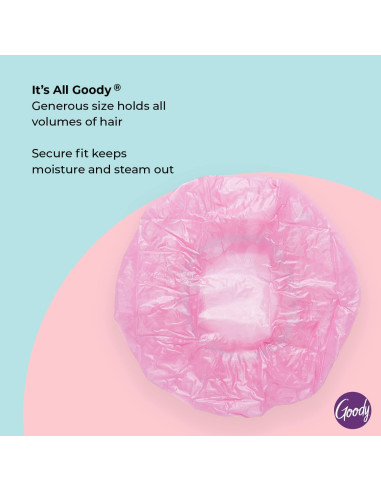 Gorro de Ducha Grande Goody Esenciales - Impermeable y Cómodo