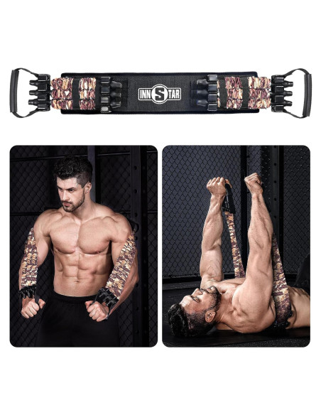 Bandas de Resistencia Multifuncionales INNSTAR 6 Cuerdas 3 Niveles