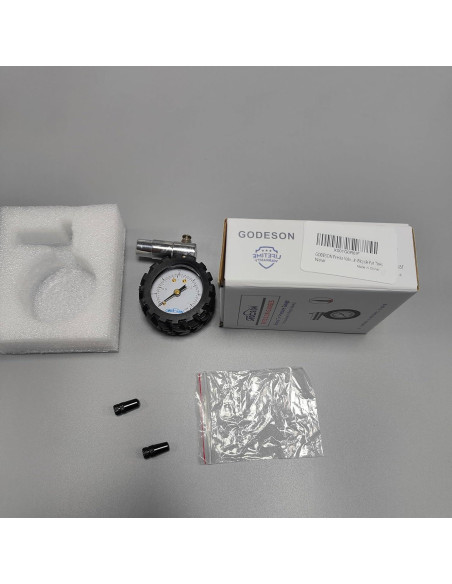 Medidor de Presión de Neumáticos GODESON Presta 0-30PSI