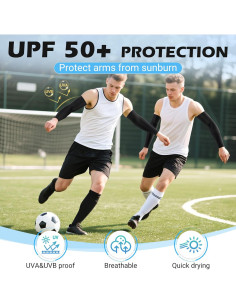 Manguitas de Protección Solar UV Jelbolin para Hombres y Mujeres 2