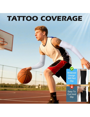 Manguitas de Protección Solar UV Jelbolin para Hombres y Mujeres