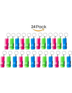 Llave Linterna Mini Kicko 24 Piezas LED 5 cm Colores Surtidos 2
