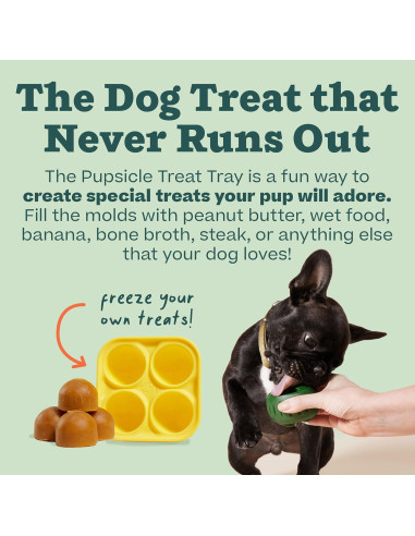 Bandeja de Moldes para Golosinas WOOF Pupsicle Pequeña 11.4 cm