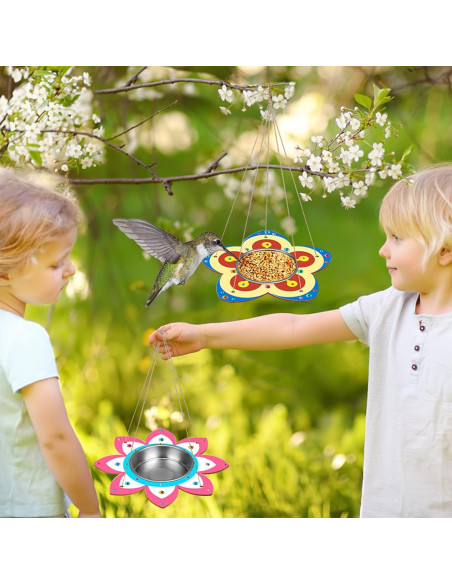 Kit de Alimentadores de Aves Fennoral para Niños - 4 Piezas DIY