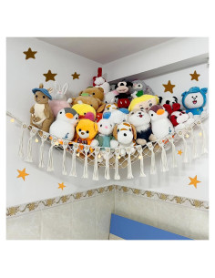 Hamaca Grande para Animales de Peluche Badigo 145x119cm Boho