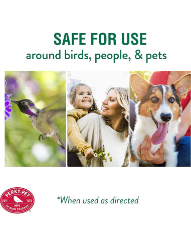 Guardia de Hormigas Perky-Pet 245L para Alimentadores de Aves - Rojo