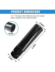 Llave de tuerca de perno 6 estrías ZIMISI 22mm 21mm 2