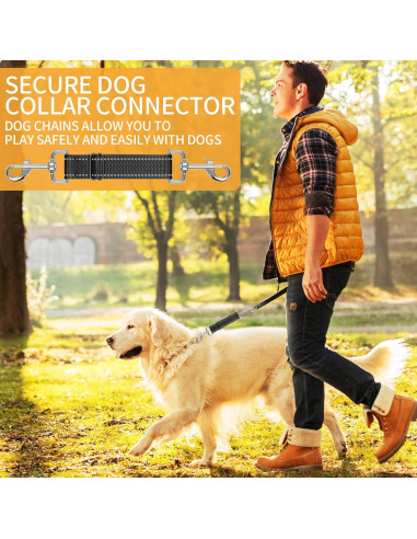 2 Clips de Seguridad para Collar de Perro Woosuke Ajustables