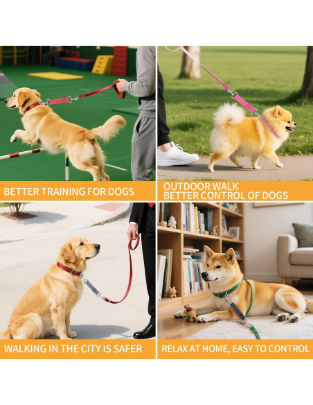 2 Clips de Seguridad para Collar de Perro Woosuke Ajustables