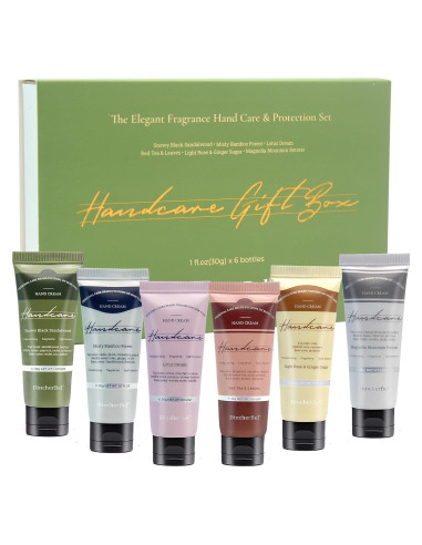 Set de Crema de Manos DincherBel 6 x 30 ml Aromas Variados