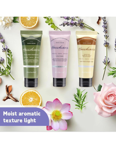 Set de Crema de Manos DincherBel 6 x 30 ml Aromas Variados